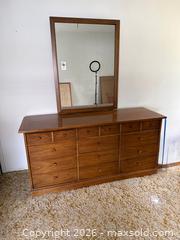 MaxSold Auction: Dresser and Mirror - Oakland (California, USA) PARTNER MANAGED Estate Sale Online Auction - Monterey Boulevard