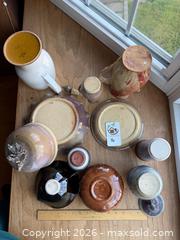 MaxSold Auction: Gorgeous Handmade Pottery Serving Pieces - Oakland (California, USA) PARTNER MANAGED Estate Sale Online Auction - Monterey Blvd