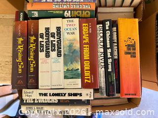 MaxSold Auction: Military Books + Sci-fi Lot #1 - Oakland (California, USA) PARTNER MANAGED Estate Sale Online Auction - Monterey Boulevard