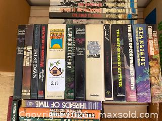 MaxSold Auction: Military Books + Sci-fi Lot #1 - Oakland (California, USA) PARTNER MANAGED Estate Sale Online Auction - Monterey Boulevard