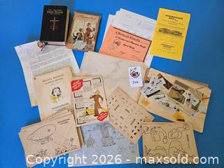 MaxSold Auction: Miscellaneous Ephemera  - Oakland (California, USA) PARTNER MANAGED Estate Sale Online Auction - Monterey Boulevard