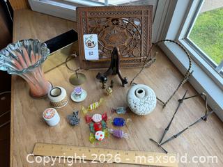 MaxSold Auction: Odds & Ends in Brass & Glass & more - Oakland (California, USA) PARTNER MANAGED Estate Sale Online Auction - Monterey Boulevard