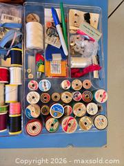 MaxSold Auction: Sewing box + Contents  - Oakland (California, USA) PARTNER MANAGED Estate Sale Online Auction - Monterey Boulevard