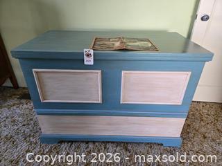 MaxSold Auction: Sewing Center Chest & Fold- Out Table (sewing machine and contents not included) - Oakland (California, USA) PARTNER MANAGED Estate Sale Online Auction - Monterey Boulevard