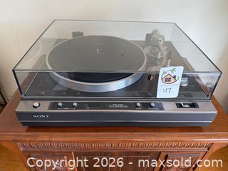 MaxSold Auction: SONY Turntable - Oakland (California, USA) PARTNER MANAGED Estate Sale Online Auction - Monterey Boulevard