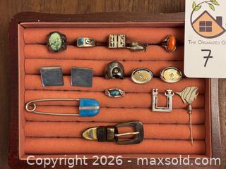 MaxSold Auction: Sterling and silver tone jewelry - Oakland (California, USA) PARTNER MANAGED Estate Sale Online Auction - Monterey Boulevard