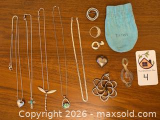 MaxSold Auction: Sterling Silver Jewelry - Oakland (California, USA) PARTNER MANAGED Estate Sale Online Auction - Monterey Blvd
