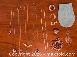 MaxSold Auction: Sterling Silver Jewelry - Oakland (California, USA) PARTNER MANAGED Estate Sale Online Auction - Monterey Blvd
