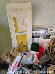 MaxSold Auction: Textile Crafts Galore - Oakland (California, USA) PARTNER MANAGED Estate Sale Online Auction - Monterey Boulevard