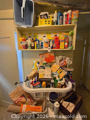 MaxSold Auction: Various cleaning products, bins, buckets, bags - Oakland (California, USA) PARTNER MANAGED Estate Sale Online Auction - Monterey Blvd