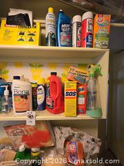 MaxSold Auction: Various cleaning products, bins, buckets, bags - Oakland (California, USA) PARTNER MANAGED Estate Sale Online Auction - Monterey Blvd