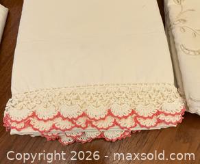 MaxSold Auction: Vintage Pillowcases and Sheet Sets - Oakland (California, USA) PARTNER MANAGED Estate Sale Online Auction - Monterey Boulevard