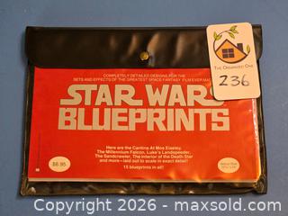 MaxSold Auction: Vintage Star Wars Blueprints  - Oakland (California, USA) PARTNER MANAGED Estate Sale Online Auction - Monterey Blvd