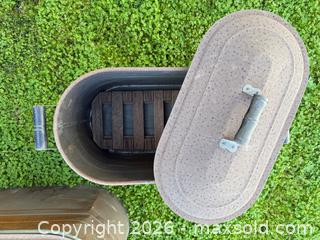 MaxSold Auction: Vintage Wash Boilers - Oakland (California, USA) PARTNER MANAGED Estate Sale Online Auction - Monterey Boulevard