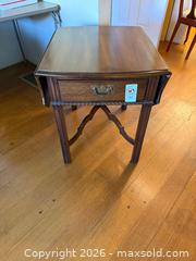 MaxSold Auction: Winged Side Table - Oakland (California, USA) PARTNER MANAGED Estate Sale Online Auction - Monterey Boulevard