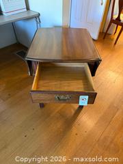 MaxSold Auction: Winged Side Table - Oakland (California, USA) PARTNER MANAGED Estate Sale Online Auction - Monterey Boulevard