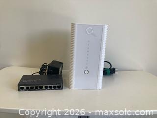 MaxSold Auction: Rogers hirtron Modem/Router and Asante Ethernet Hub - Toronto (Ontario, Canada) SELLER MANAGED Estate Sale Online Auction - Clinton Street