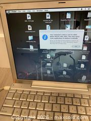 MaxSold Auction: Apple PowerBook G4 12” Laptop (867MHz) - Vancouver (British Columbia, Canada) SELLER MANAGED Reseller Online Auction - East 7th Avenue (STORAGE)