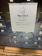 MaxSold Auction: Apple PowerBook G4 12” Laptop (867MHz) - Vancouver (British Columbia, Canada) SELLER MANAGED Reseller Online Auction - East 7th Avenue (STORAGE)