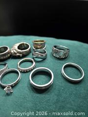 MaxSold Auction: Costume Jewelry Rings – Mixed Styles - Vancouver (British Columbia, Canada) SELLER MANAGED Reseller Online Auction - East 7th Avenue (STORAGE)