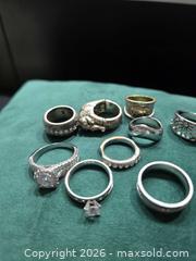MaxSold Auction: Costume Jewelry Rings – Mixed Styles - Vancouver (British Columbia, Canada) SELLER MANAGED Reseller Online Auction - East 7th Avenue (STORAGE)