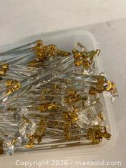 MaxSold Auction: Crystal Chandelier Prisms & Glass Drops Lot - Vancouver (British Columbia, Canada) SELLER MANAGED Reseller Online Auction - East 7th Avenue (STORAGE)