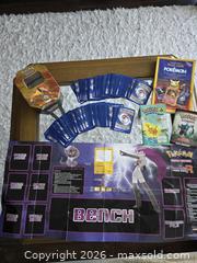 MaxSold Auction: Vintage Pokémon Card Lot – 181 Cards 1990(Basic & Stage 1) + Tin & Accessories - Vancouver (British Columbia, Canada) SELLER MANAGED Reseller Online Auction - East 7th Avenue (STORAGE)