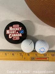 MaxSold Auction: Wilson NFL Football & Sports Memorabilia Lot - Vancouver (British Columbia, Canada) SELLER MANAGED Reseller Online Auction - East 7th Avenue (STORAGE)