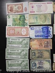 MaxSold Auction: World Banknotes Lot – Mexico, China, Korea, Zimbabwe, Canada & More - Vancouver (British Columbia, Canada) SELLER MANAGED Reseller Online Auction - East 7th Avenue (STORAGE)