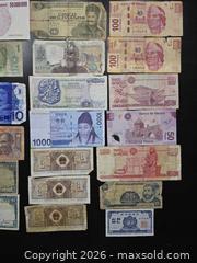 MaxSold Auction: World Banknotes Lot – Mexico, China, Korea, Zimbabwe, Canada & More - Vancouver (British Columbia, Canada) SELLER MANAGED Reseller Online Auction - East 7th Avenue (STORAGE)