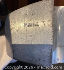 MaxSold Auction: Artisan Made Pewter Candlestick & Bud Vase Set, G. Provost, Maine - San Francisco (California, USA) SELLER MANAGED Downsizing Online Auction - Hudson Avenue