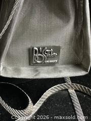 MaxSold Auction: Bo's Art Studio Stainless Steel Mesh Evening Bag with Agate Accent - San Francisco (California, USA) SELLER MANAGED Downsizing Online Auction - Hudson Avenue