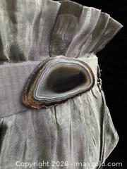 MaxSold Auction: Bo's Art Studio Stainless Steel Mesh Evening Bag with Agate Accent - San Francisco (California, USA) SELLER MANAGED Downsizing Online Auction - Hudson Avenue