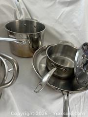 MaxSold Auction: Cuisinart Stainless Steel Set & Chefmate Copper bottom 7-Piece Cookware Set - San Francisco (California, USA) SELLER MANAGED Downsizing Online Auction - Hudson Avenue