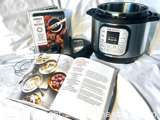 MaxSold Auction: Instant Pot Duo 3-Quart with Two Recipe Books - San Francisco (California, USA) SELLER MANAGED Downsizing Online Auction - Hudson Avenue