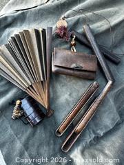 MaxSold Auction: Japanese collectible antique items (kiseru, tonkotsu, inro, netsuke, ochoko) - San Francisco (California, USA) SELLER MANAGED Downsizing Online Auction - Hudson Avenue