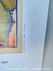 MaxSold Auction: Modernism Gallery Exhibition Poster 1990,  R. Crumb - San Francisco (California, USA) SELLER MANAGED Downsizing Online Auction - Hudson Avenue