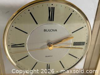 MaxSold Auction: Bulova Grand Prix Table Top Brass Clock.  - Oshawa (Ontario, Canada) SELLER MANAGED Commercial Liquidation Online Auction - Bond Street West