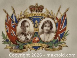 MaxSold Auction: Commemorative Plate for King George VI and Queen Elizabeth  - Oshawa (Ontario, Canada) SELLER MANAGED Commercial Liquidation Online Auction - Bond Street West