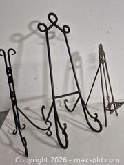 MaxSold Auction: Decorative Metal Easels  - Oshawa (Ontario, Canada) SELLER MANAGED Commercial Liquidation Online Auction - Bond Street West