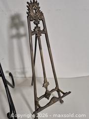 MaxSold Auction: Decorative Metal Easels  - Oshawa (Ontario, Canada) SELLER MANAGED Commercial Liquidation Online Auction - Bond Street West