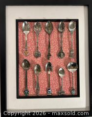 MaxSold Auction: Framed Collection of Assorted Souvenir Spoons - Oshawa (Ontario, Canada) SELLER MANAGED Commercial Liquidation Online Auction - Bond Street West