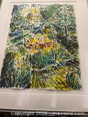 MaxSold Auction: Peter Sabet Watercolor Painting - Oshawa (Ontario, Canada) SELLER MANAGED Commercial Liquidation Online Auction - Bond Street West