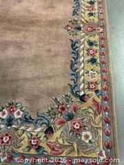 MaxSold Auction: Savoinary Hanmade Wool Rug - Oshawa (Ontario, Canada) SELLER MANAGED Commercial Liquidation Online Auction - Bond Street West