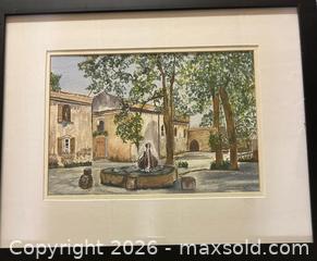 MaxSold Auction: Signed Glenna Drummond Watercolour Painting - Oshawa (Ontario, Canada) SELLER MANAGED Commercial Liquidation Online Auction - Bond Street West