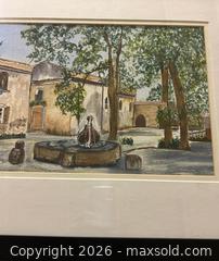 MaxSold Auction: Signed Glenna Drummond Watercolour Painting - Oshawa (Ontario, Canada) SELLER MANAGED Commercial Liquidation Online Auction - Bond Street West