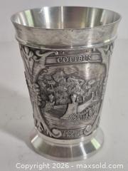 MaxSold Auction: Vintage German Pewter (Zinn) Cup or Goblet - Oshawa (Ontario, Canada) SELLER MANAGED Commercial Liquidation Online Auction - Bond Street West