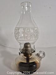 MaxSold Auction: Vintage Glass Kerosene Oil Lamp - Oshawa (Ontario, Canada) SELLER MANAGED Commercial Liquidation Online Auction - Bond Street West