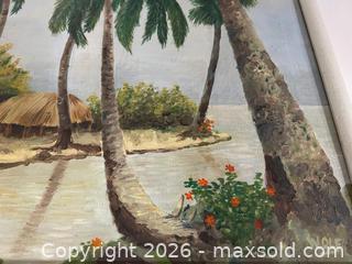 MaxSold Auction: Vintage Signed Oil Painting - Oshawa (Ontario, Canada) SELLER MANAGED Commercial Liquidation Online Auction - Bond Street West