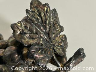MaxSold Auction: Vintage Silver Colored Decorative Grapes - Oshawa (Ontario, Canada) SELLER MANAGED Commercial Liquidation Online Auction - Bond Street West
